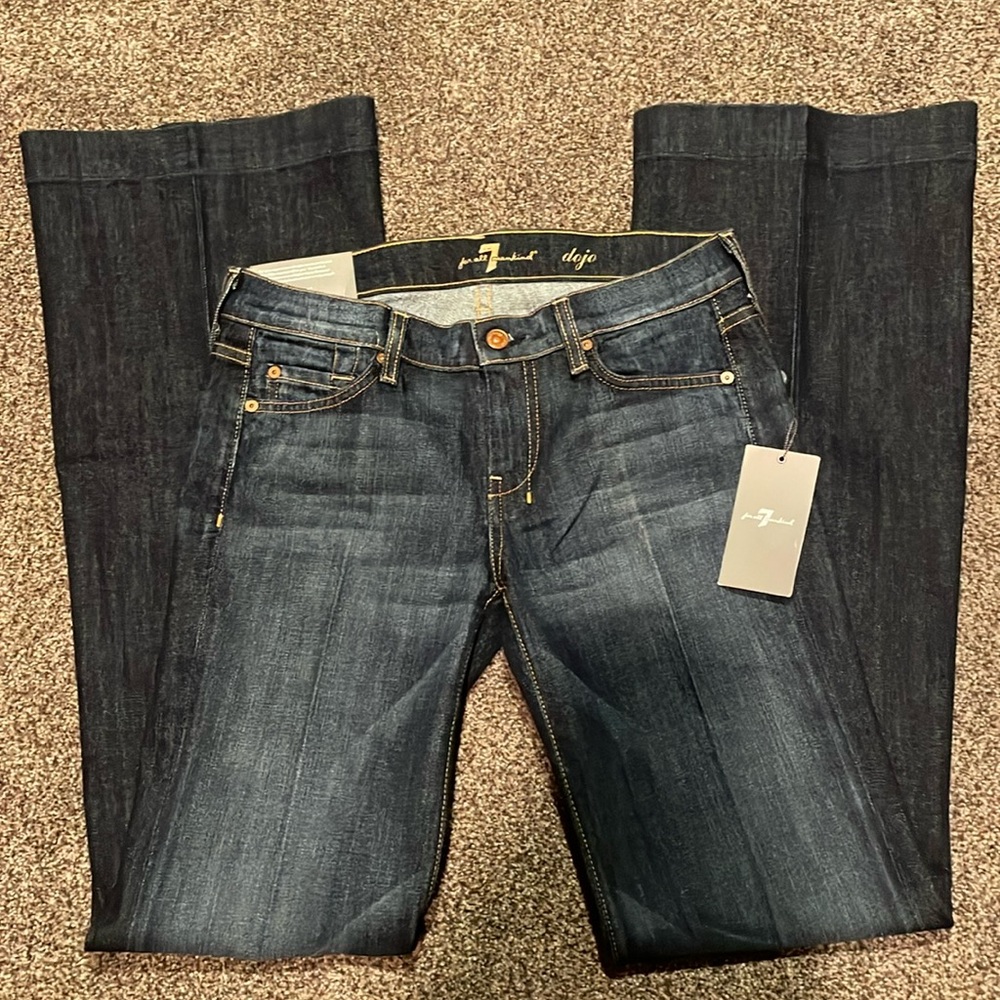 7 FOR ALL MANKIND DOJO 27 Trousers NWT
